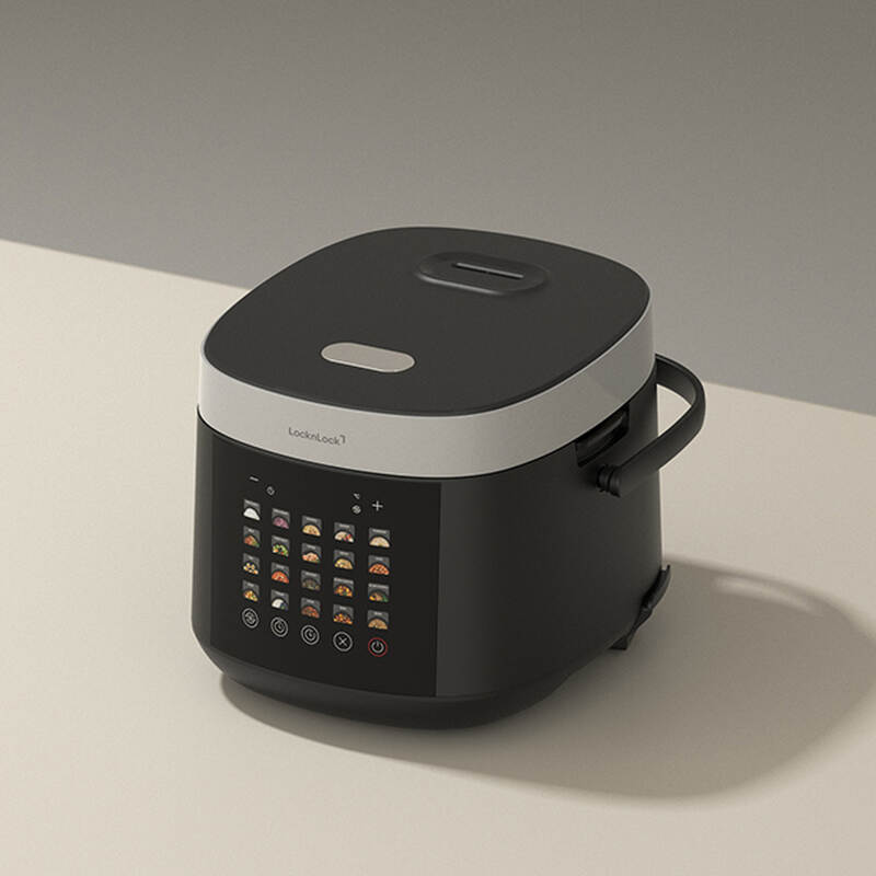 EJR348BLK- Nồi cơm điện tử Locknlock Digital rice cooker 220V, 50Hz, 860W, 1.8L- M&agrave;u đen, , large image number null